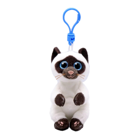 Ty Beanie Bellies Miso 8,5 cm - siamská kočka - klip