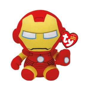 Beanie Babies Marvel Iron Man, 15 cm