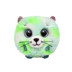 Ty Beanie Balls Evie - zelená kočka