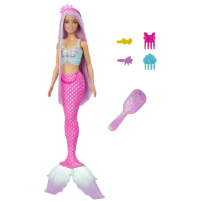 Barbie pohádková panenka s dlouhými vlasy - mořská panna