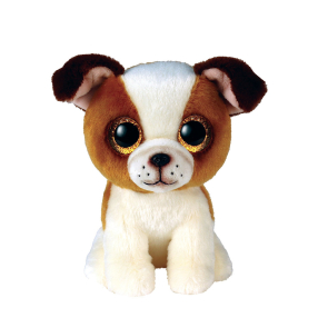 Boos Hugo, 15 cm - hnědobílý pes 