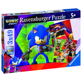 Puzzle Sonic Prime 3x49 dílků 