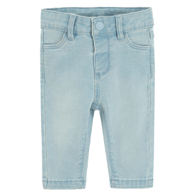 Dětské džínové kalhoty -světle modré
