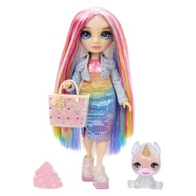 Rainbow High Fashion panenka se zvířátkem - Amaya Raine