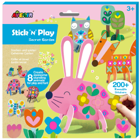 Hraj si a nalepuj - Tajemná zahrada