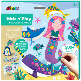 Hraj si a nalepuj - Polární a mořská zvířata