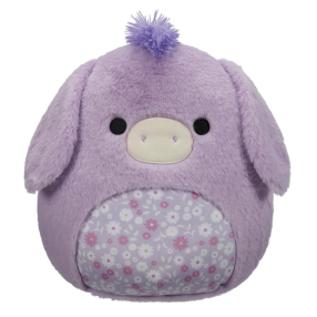 Plyšový mazlíček Squishmallows  Fuzzamallows Osel - Delzi, 30 cm