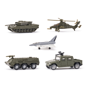 SIKU Military - Sada vojenských vozidel, 5 ks