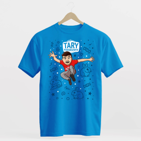 Tary Povoroznyk Tričko Ňufík modré 104-110