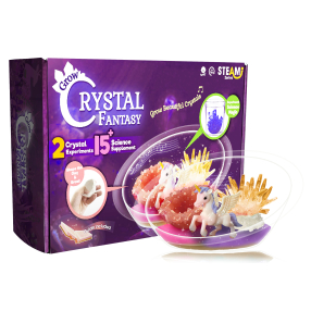 Rostoucí krystaly s Jednorožci