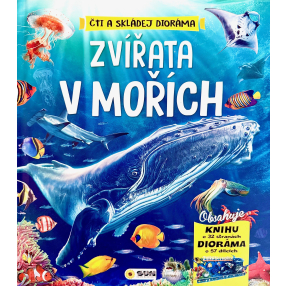Čti a skládej Dioráma - Zvířata v mořích