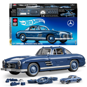 Mattel Brick Shop sestavitelný model Hot Wheels Premium - Mercedes-Benz 300SL