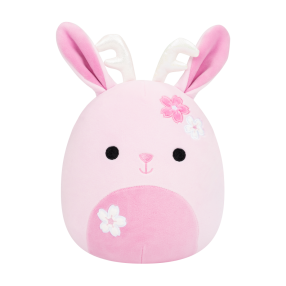 Plyšový mazlíček Squishmallows  Růžový zajdalen - Akiyo