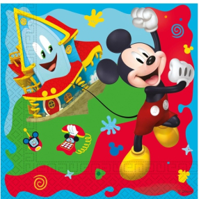 Ubrousky papírové Mickey Rock The House 20 ks