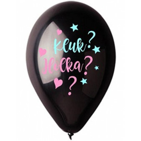 Balónky latexové Kluk nebo holka? 30cm 1ks