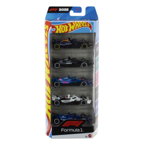 Hot Wheels 5ks angličák - formule 1