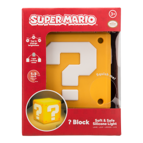 Super Mario světlo SquishyGlo Question blok
