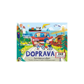 Doprava, samolepkové album A3 a samolepky