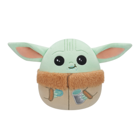 Plyšový mazlíček Squishmallows Star Wars Grogu se sušenkami