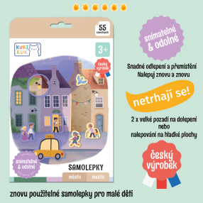 KukiKuk - Samolepky Město