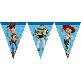 Banner papírový trojúhelníková Toy Story 5 On a Mission