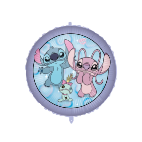 Balónek fóliový Stitch a Angel Cute