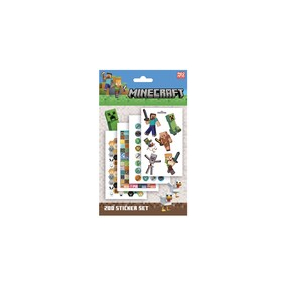 Minecraft set samolepek 200 ks