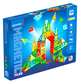 Geomag Magnetic Tiles 100 dílků
