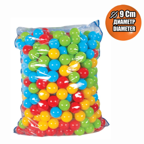 Plastové míčky 9 cm - 500 ks