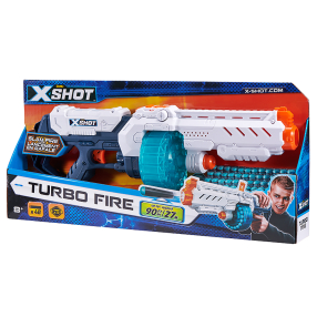X-SHOT - Turbo Fire pistole s 48 náboji