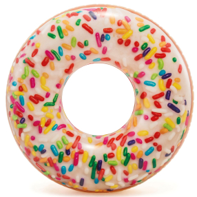 INTEX 56263NP Nafukovací kruh donut s posypem 1,14m