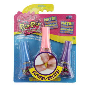 BO-PO sada 3 laky na nehty