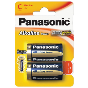 Alkalická malé mono baterie C 2ks Alkaline Power