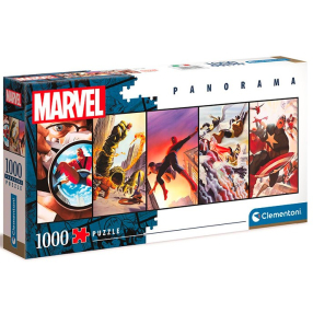 Puzzle 1000 Panorama Marvel 80