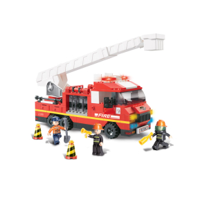 Stavebnice Hasiči - hasičské auto,  270 dílků