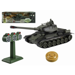 RC Russia T34 tank vs terč 1:24