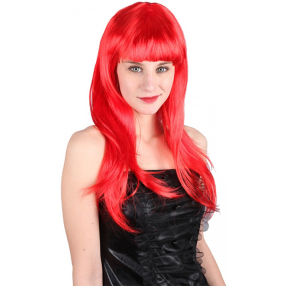 Párty doplněk - paruka ďábelsky červená