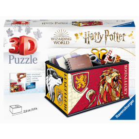 Puzzle 3D Úložná krabice Harry Potter 216 dílků