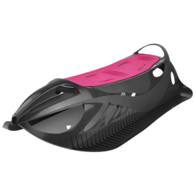 Sáně Neon grip monster černo/růžová