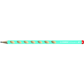 Tenká ergonomická grafitová tužka pro praváky - STABILO EASYgraph S modrá - 1 ks - Stupeň tvrdosti HB