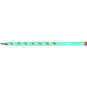 Tenká ergonomická grafitová tužka pro praváky - STABILO EASYgraph S modrá - 1 ks - Stupeň tvrdosti H