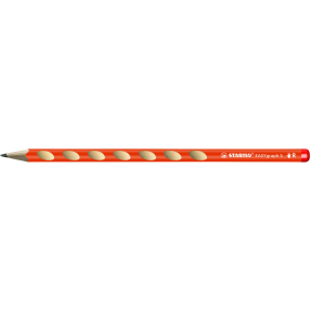 Tenká ergonomická grafitová tužka pro praváky - STABILO EASYgraph S oranžová - 1 ks - Stupeň tvrdost