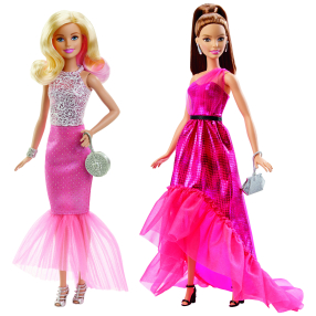Barbie večerní šaty