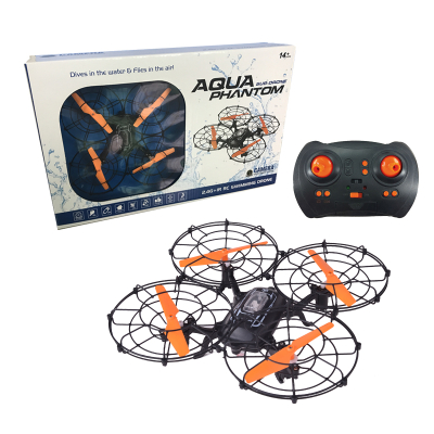 Dron/Ponorka s kamerou Fleg na dálkové ovládání - oranžový