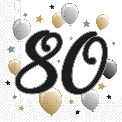 Ubrousky papírové 80, 20 ks