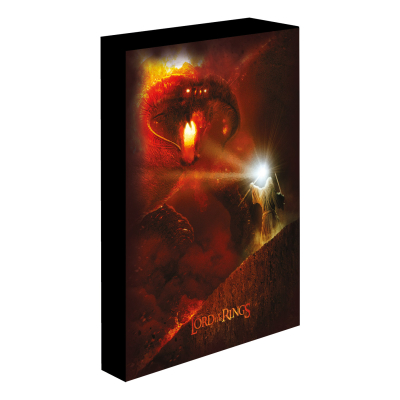 Obraz LED svítící 30x40 cm, Pán Prstenu - Balrog