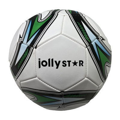 Míč kožený fotbalový Jolly Star Champion velikost č. 5