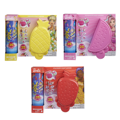 E-shop Barbie Color Reveal panenka - Pěna plná zábavy - Jahoda
