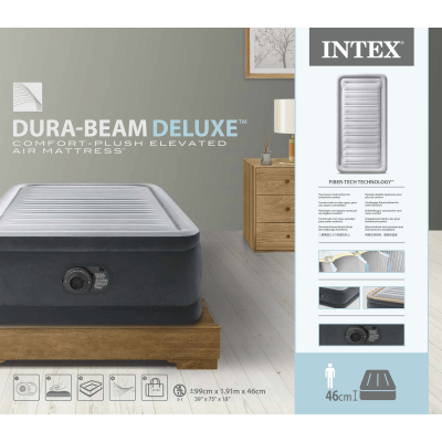 Nafukovací postel Dura-Beam Twin Deluxe