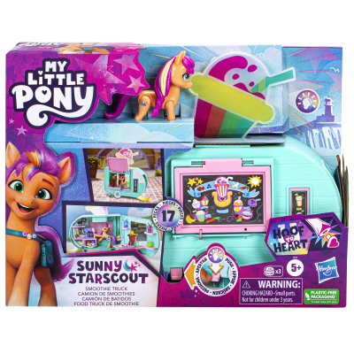 E-shop My Little Pony Sunny a vůz se smoothie